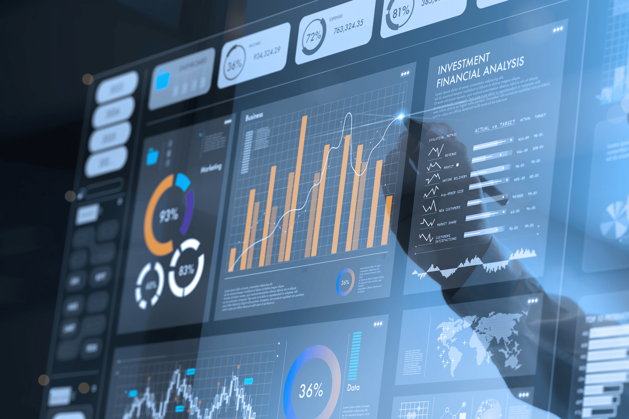 visio stock report image