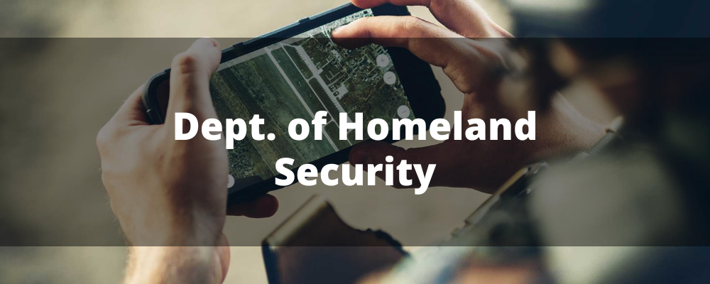 Dept. of Homeland Security 1000 x 400 px